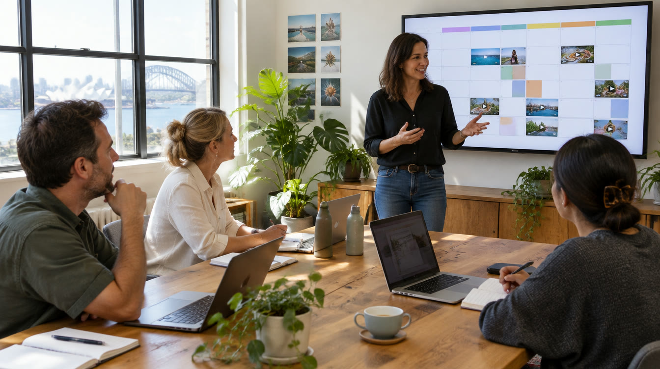 Illustration of a training session; not a photo of a past workshop